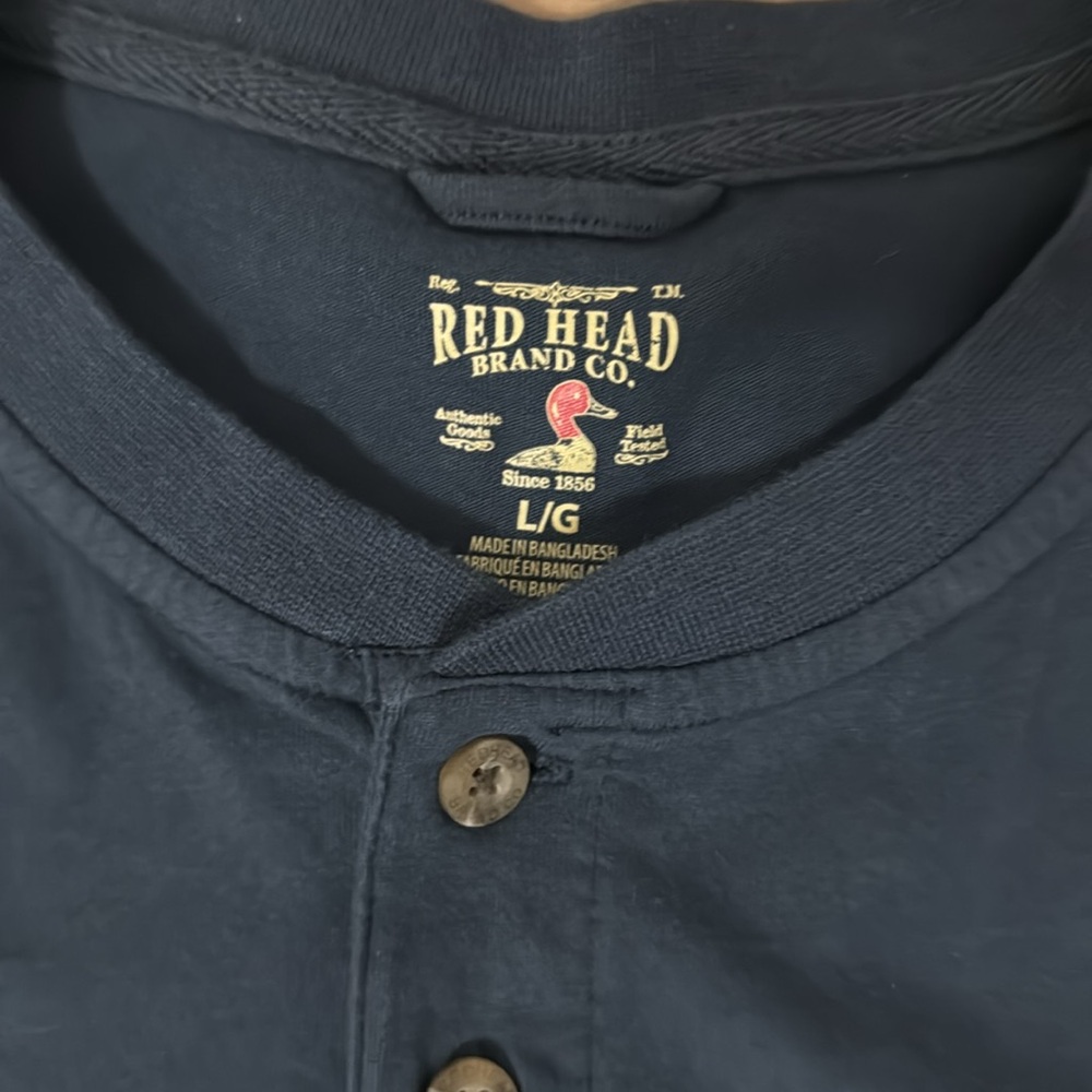 Redhead Henley T shirt - Picture 3 of 3